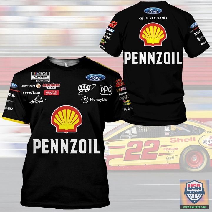 Nascar Pennzoil 3D All Over Print Hoodie T-Shirt Nascar Pennzoil 3D All Over Print Hoodie T-Shirt