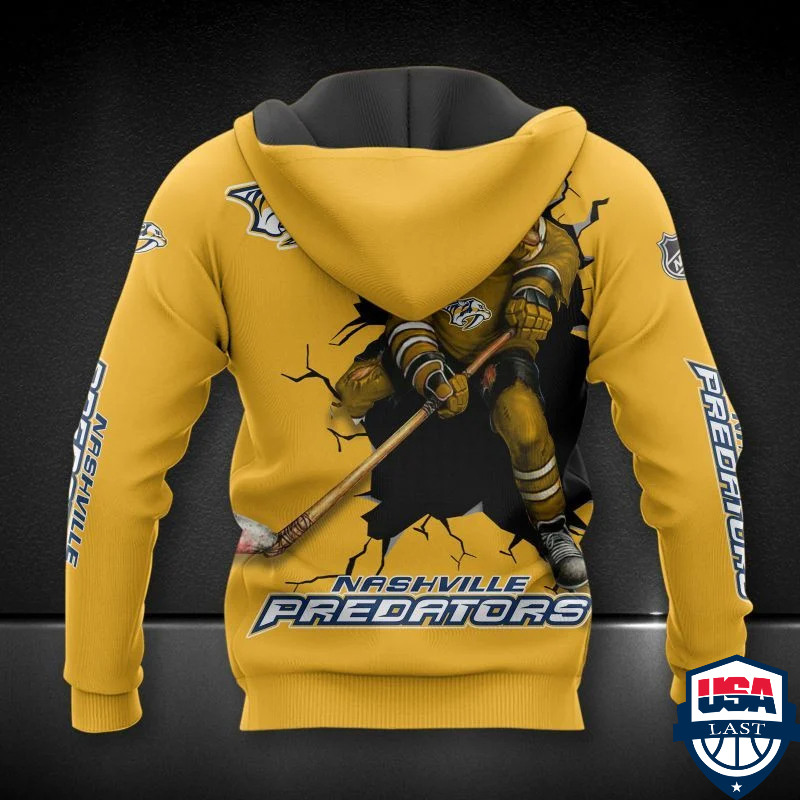 Nashville Predators Nhl Ver 2 All Over Printed Hoodie Nashville Predators Nhl Ver 2 All Over Printed Hoodie