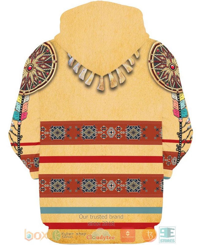 Native-American-Owl-3D-Hoodie-2