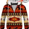 Native Horse Pattern 3D Shirt