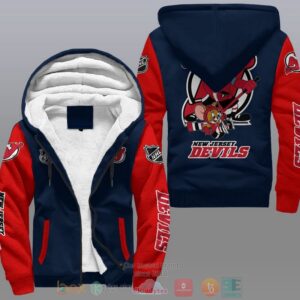 New Jersey Devils Nhl Tom And Jerry Fleece Hoodie