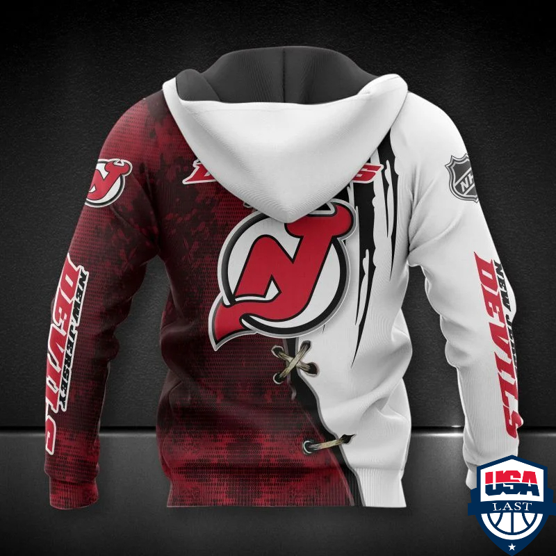 New Jersey Devils Nhl Ver 4 All Over Printed Hoodie New Jersey Devils Nhl Ver 4 All Over Printed Hoodie