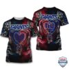 New York Giants Dragon Nfl 3D Hoodie T-Shirt