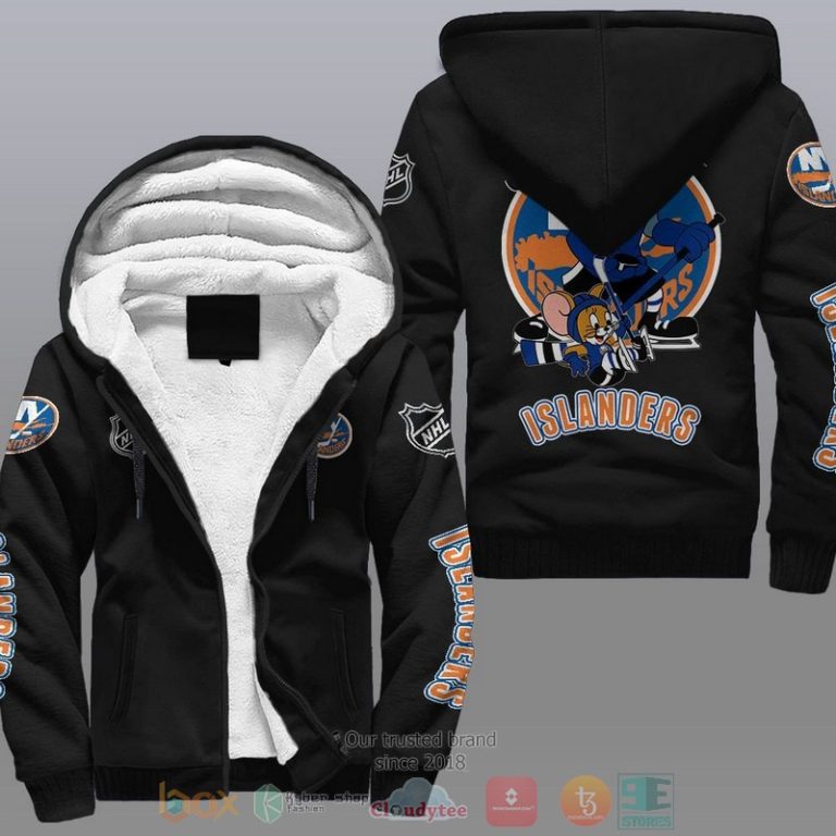 New-York-Islanders-Nhl-Tom-And-Jerry-Fleece-Hoodie-1