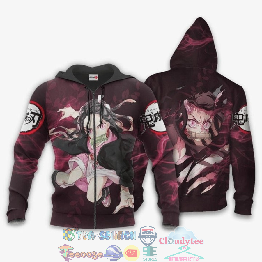 Nezuko Kamado Demon Slayer 3D Hoodie Nezuko Kamado Demon Slayer 3D Hoodie