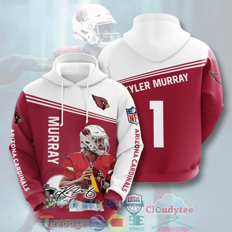 Nfl Arizona Cardinals Kyler Murray 1 Hoodie 3D Nfl Arizona Cardinals Kyler Murray 1 Hoodie 3D