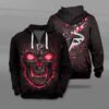 Nfl Atlanta Falcons Fire Skull Lava 3D Shirt