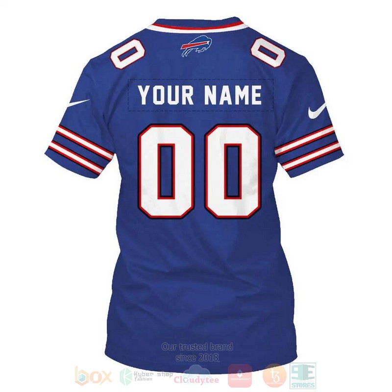 Nfl Buffalo Bills Personalized Blue 3D Hoodie Nfl Buffalo Bills Personalized Blue 3D Hoodie