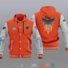 Nfl Carolina Panthers Eagle American Flag Baseball Jacket Hoodie