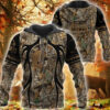 Nfl Cleveland Browns Camo Hunting 3D Shirt