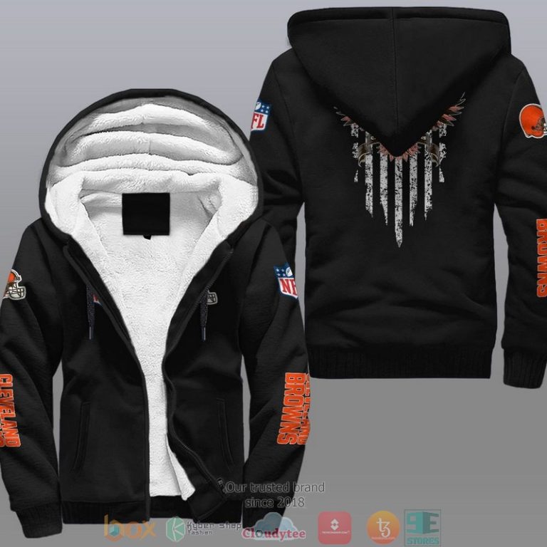 Nfl-Cleveland-Browns-Eagle-American-Flag-Fleece-Hoodie-1