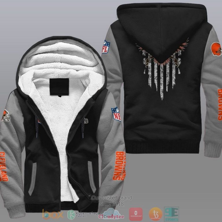 Nfl-Cleveland-Browns-Eagle-American-Flag-Fleece-Hoodie-2