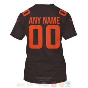 Nfl Cleveland Browns Personalized 3D Hoodie