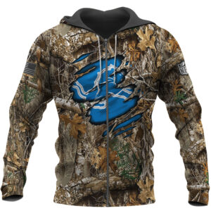 Nfl Detroit Lions 3D Shirt