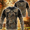 Nfl Detroit Lions Camo Hunting 3D Shirt
