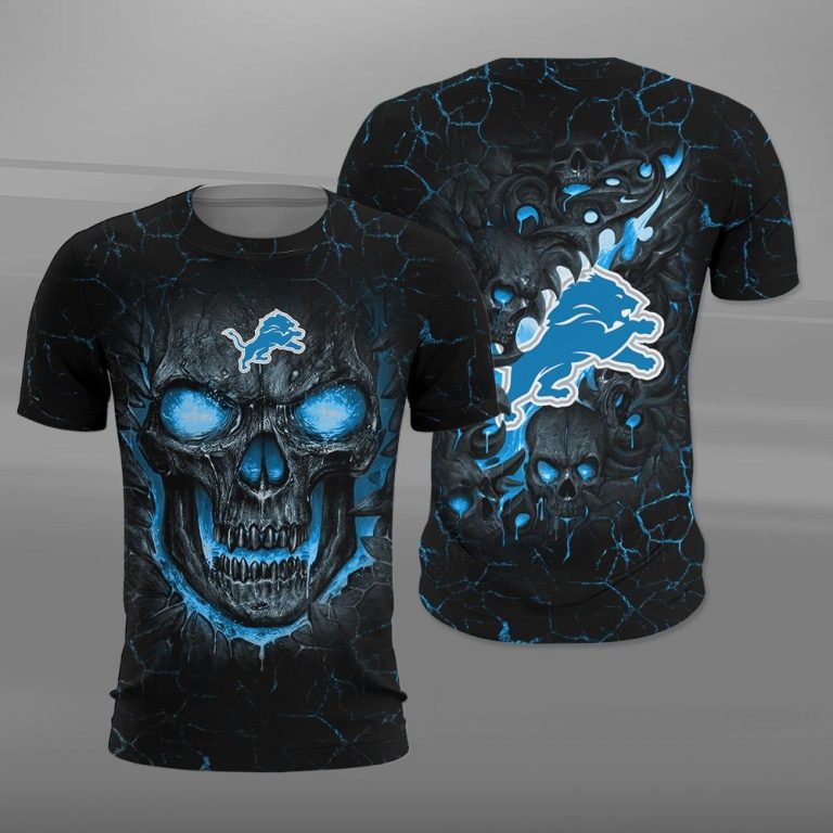 Nfl-Detroit-Lions-Fire-Skull-Lava-3D-Shirt-Hoodie-2