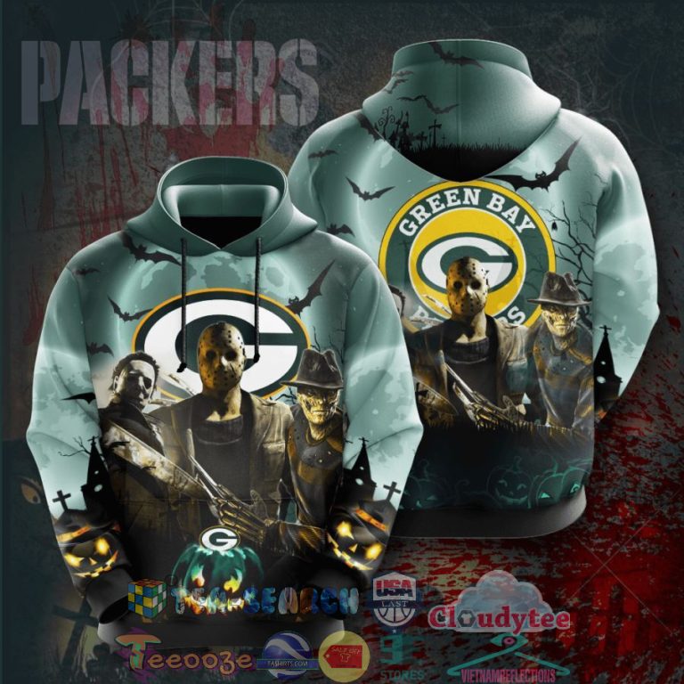 Nfl-Green-Bay-Packers-Horror-Hoodie-3D-2