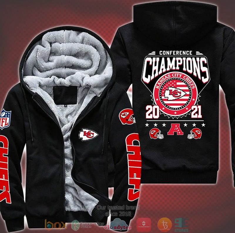 Nfl-Kansas-City-Chiefs-Conference-Champions-2021-3D-Fleece-Hoodie-1