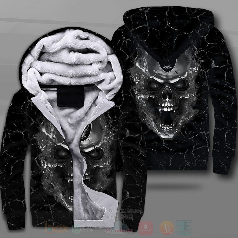 Nfl Las Vegas Raiders 3D Fleece Hoodie Nfl Las Vegas Raiders 3D Fleece Hoodie