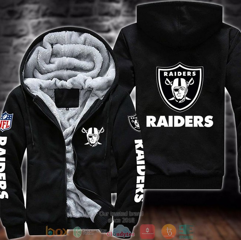 Nfl-Las-Vegas-Raiders-Logo-3D-Fleece-Hoodie-Jacket-2