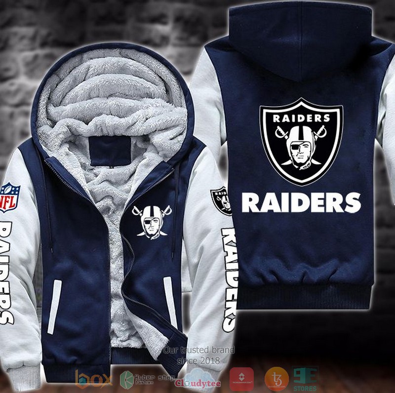 Nfl-Las-Vegas-Raiders-Logo-3D-Fleece-Hoodie-Jacket-3