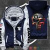 Nfl Las Vegas Raiders Punisher Skull 3D Fleece Hoodie Jacket