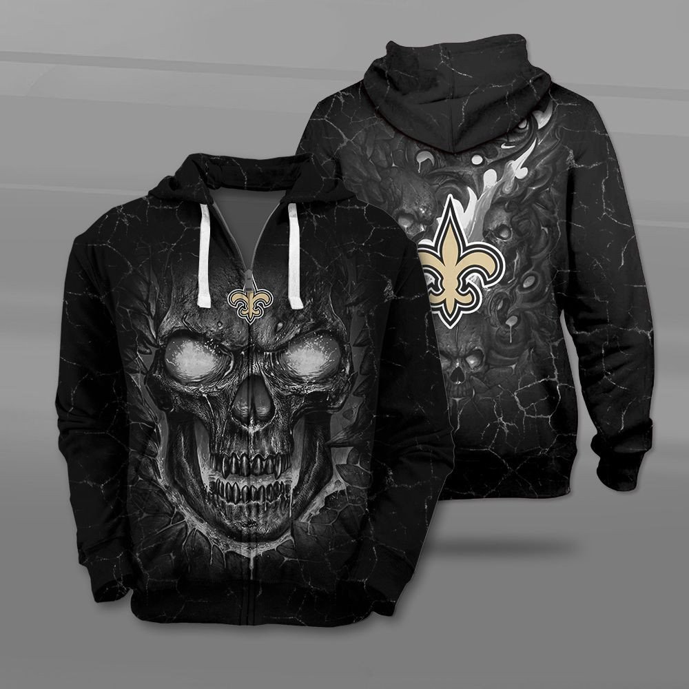 Nfl New Orleans Saints Fire Skull Lava 3D Shirt Nfl New Orleans Saints Fire Skull Lava 3D Shirt