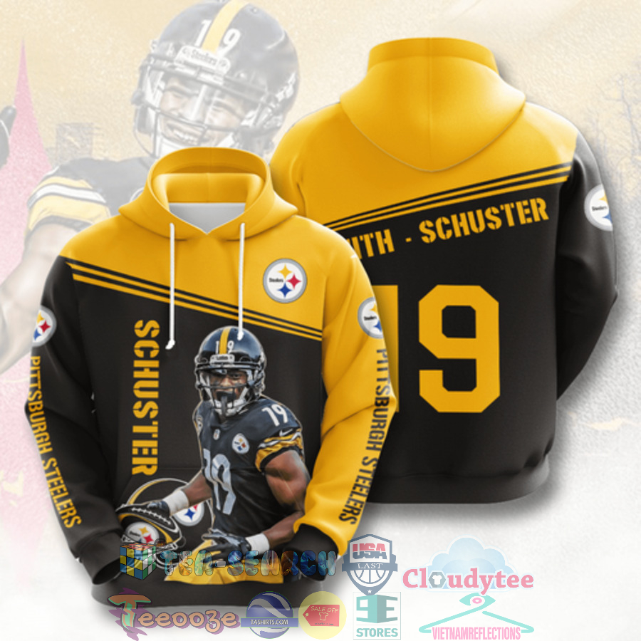 Nfl Pittsburgh Steelers Juju Smith-Schuster 19 Hoodie 3D Nfl Pittsburgh Steelers Juju Smith-Schuster 19 Hoodie 3D