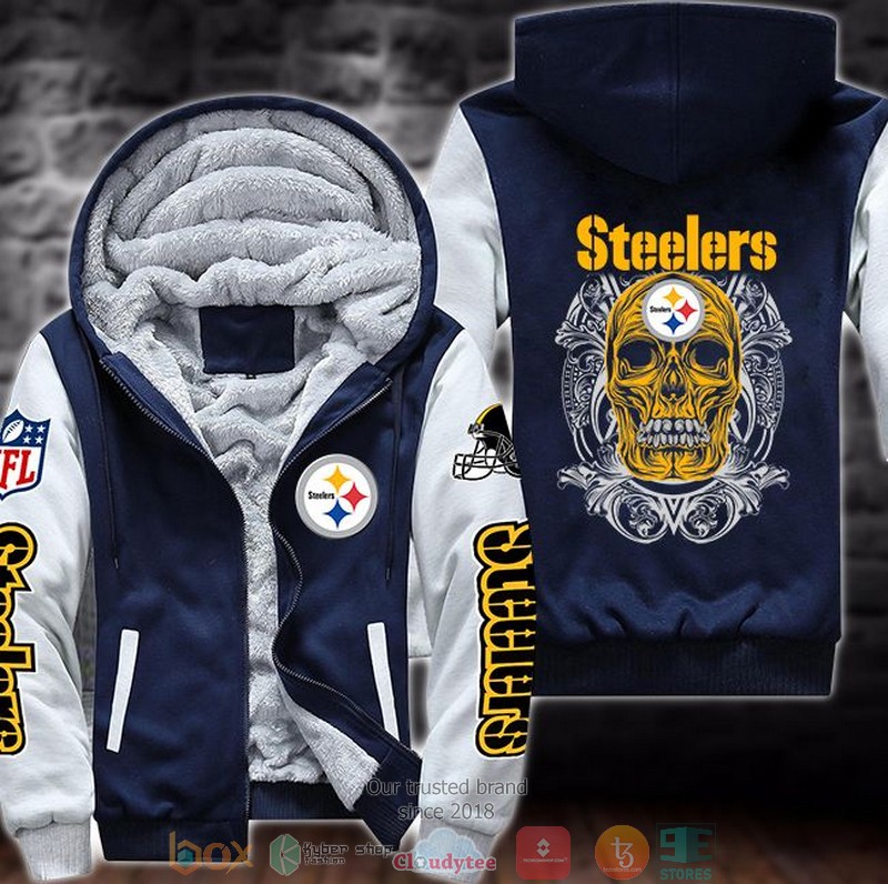 Nfl-Pittsburgh-Steelers-Skull-Face-3D-Fleece-Hoodie-Jacket-3
