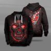 Nfl Tampa Bay Buccaneers Fire Skull Lava 3D Shirt