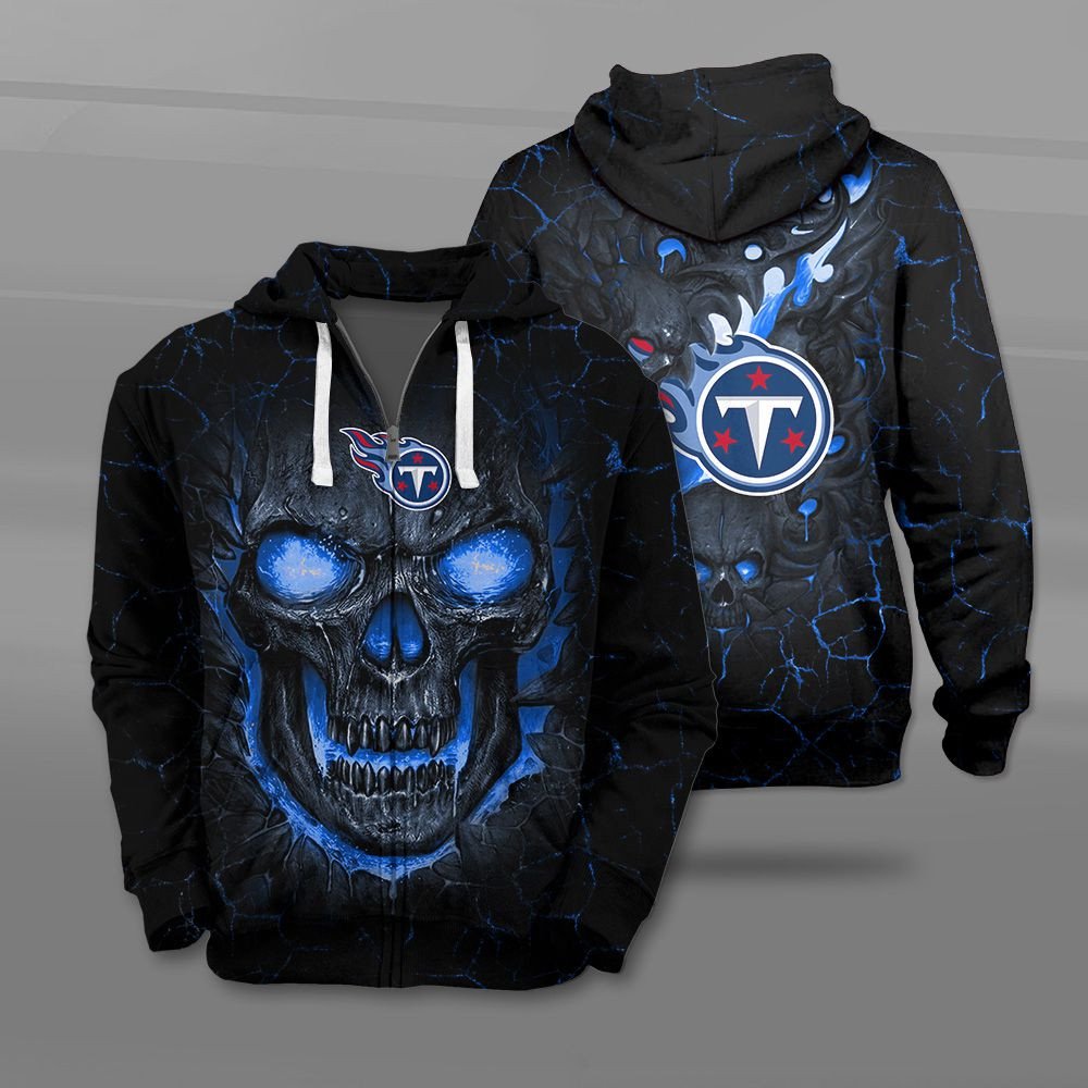 Nfl Tennessee Titans Fire Skull Lava 3D Shirt Nfl Tennessee Titans Fire Skull Lava 3D Shirt