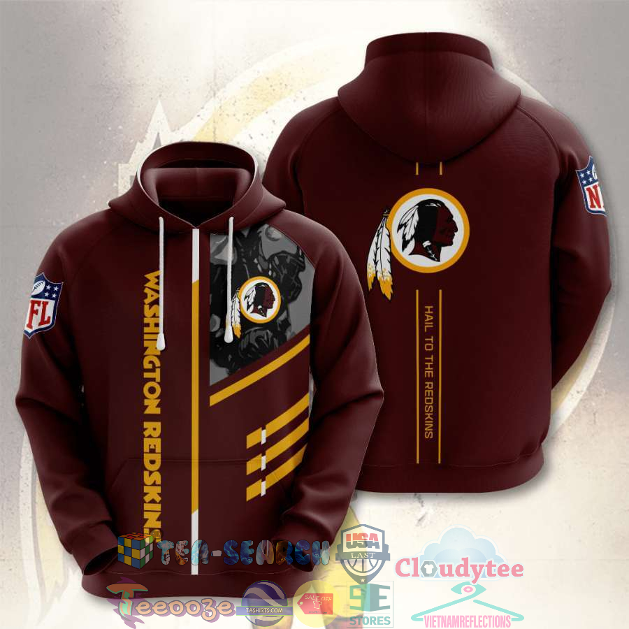 Nfl Washington Redskins Hail To The Redskins Hoodie 3D Nfl Washington Redskins Hail To The Redskins Hoodie 3D