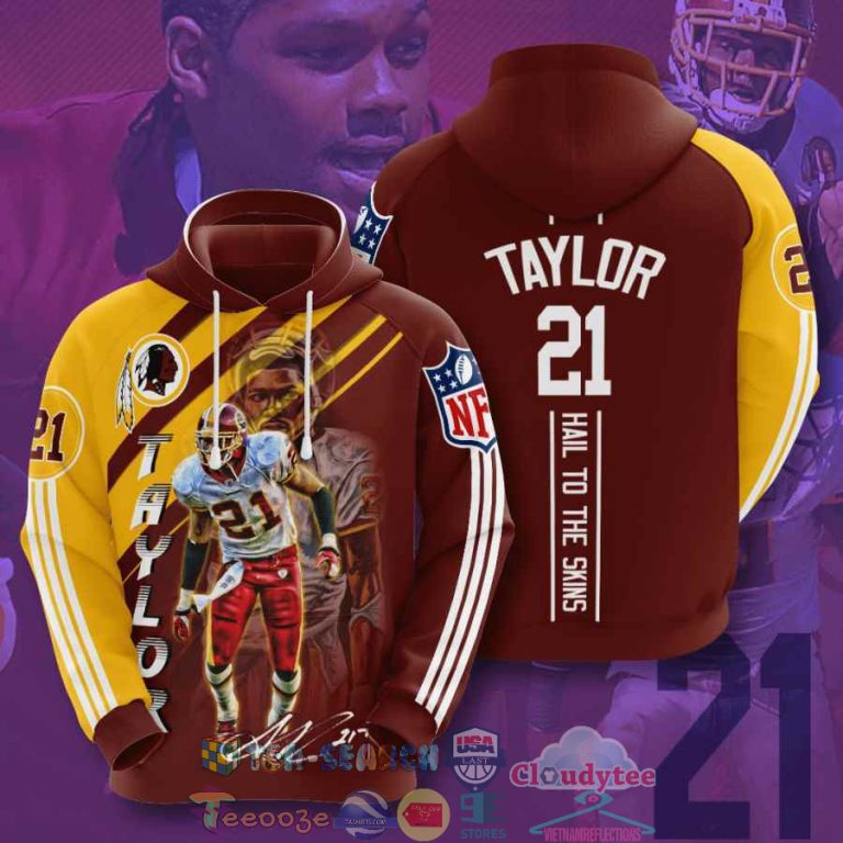 Nfl-Washington-Redskins-Sean-Taylor-21-Hail-To-The-Skins-Hoodie-3D-1