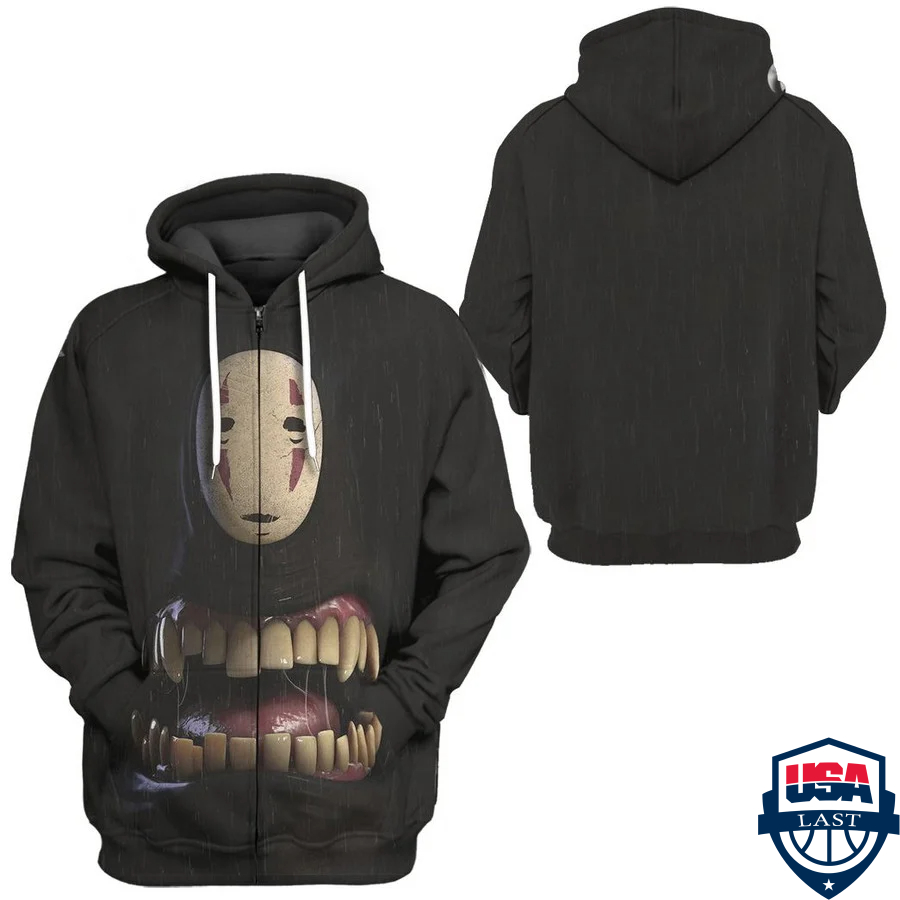 Noface Kaonashi 3D Hoodie Apparel Noface Kaonashi 3D Hoodie Apparel