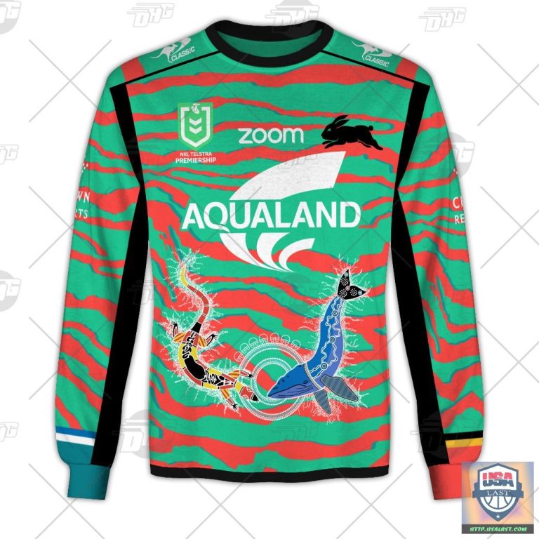 Nrl-South-Sydney-Rabbitohs-On-Field-Indigenous-Custom-Hoodie-Jersey-Shirt-3