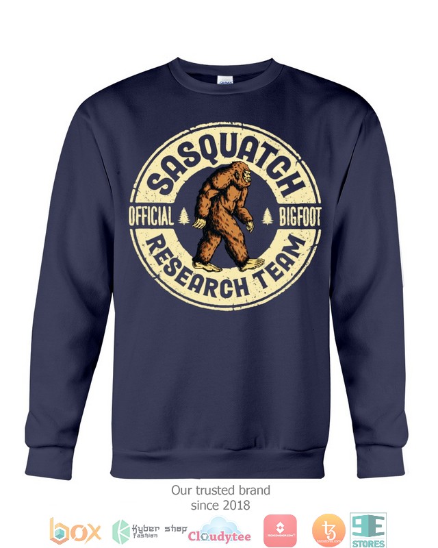 Official Bigfoot Sasquatch Research Team Shirt Official Bigfoot Sasquatch Research Team Shirt