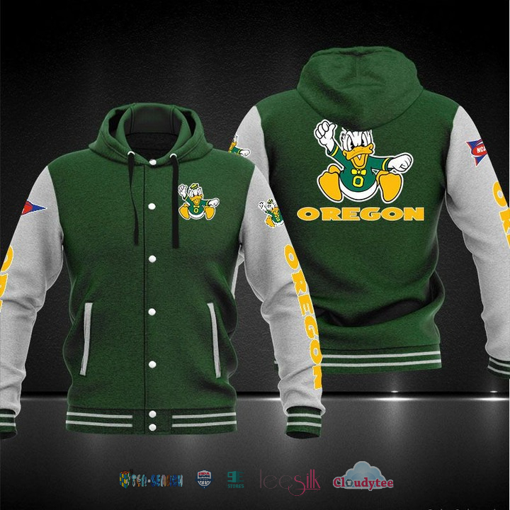 Oregon Ducks Baseball Hoodie Jacket Oregon Ducks Baseball Hoodie Jacket