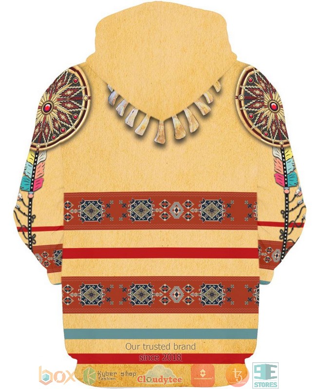 Owl-Native-American-Dreamcatcher-3D-Hoodie-2