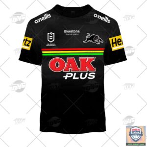 Personalise Nrl Penrith Panthers 2022 Home Jersey Hoodie T-Shirt