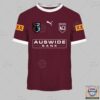 Personalise State Of Origin Series Qld Maroons 2021 Home Jersey Hoodie