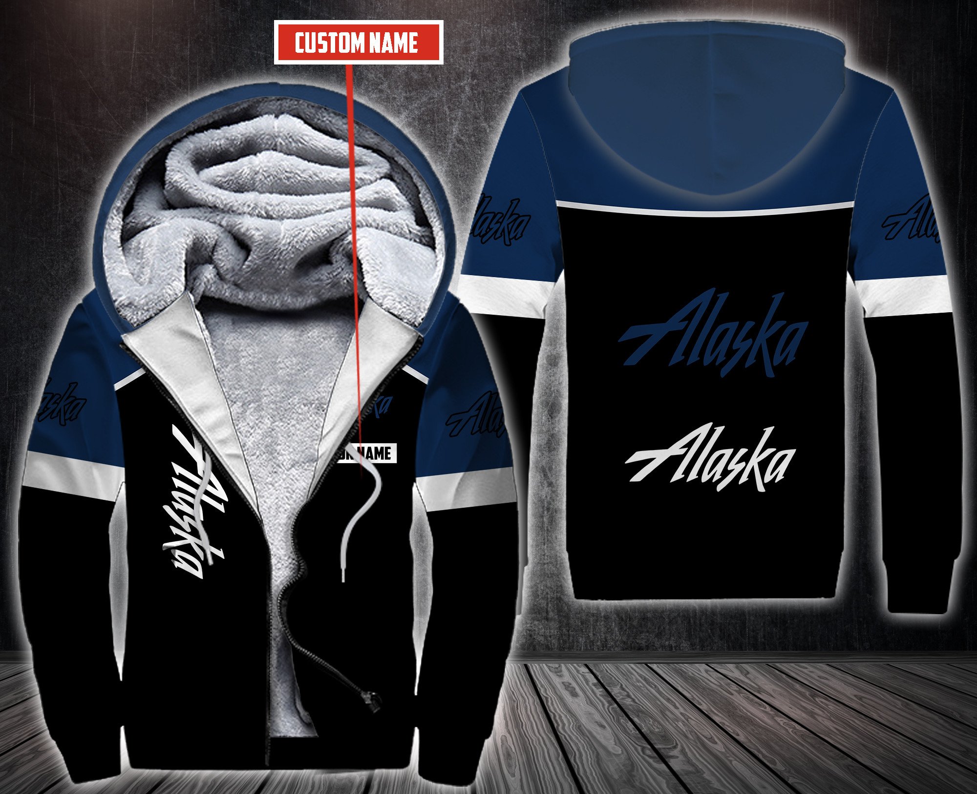 Personalized-Alaska-Airlines-Fleece-Hoodie-1