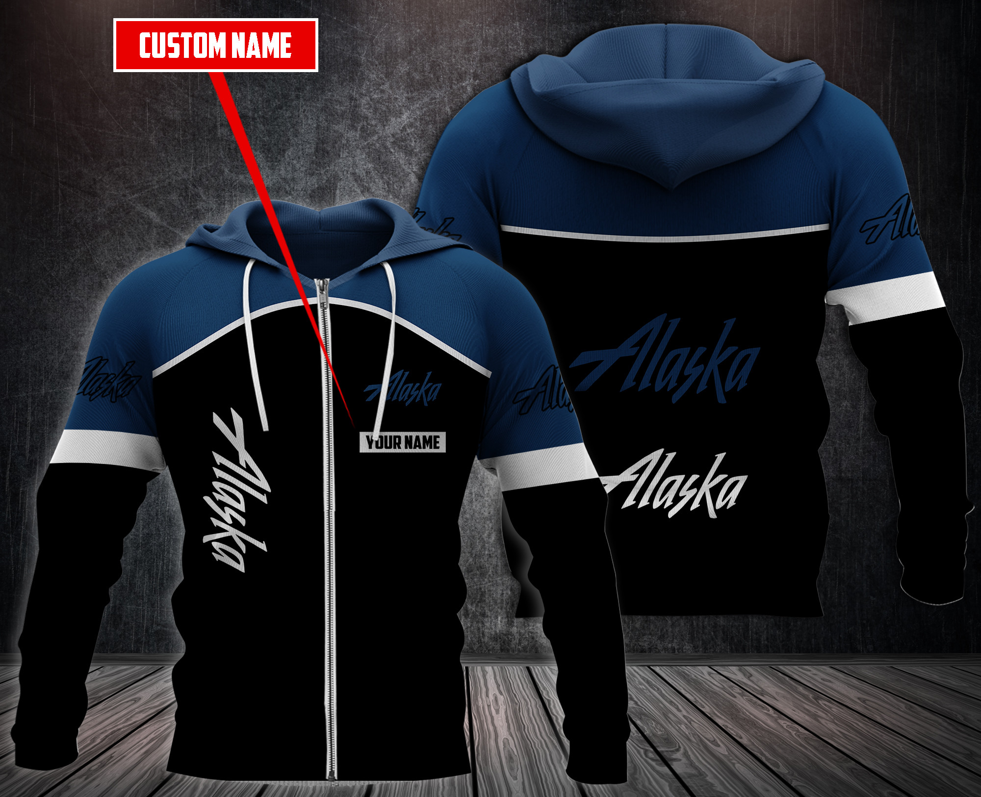 Personalized-Alaska-Airlines-Fleece-Hoodie-3