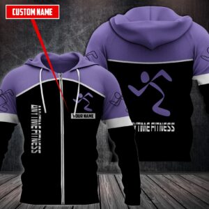 Personalized Anytime Fitness 3D Hoodie