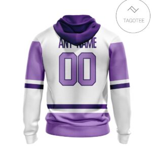 Personalized Arizona Coyotes Fight Cancer Hoodie