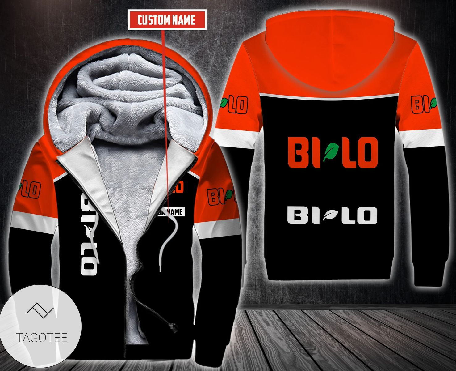 Personalized Bi-Lo Fleece Hoodie Personalized Bi-Lo Fleece Hoodie