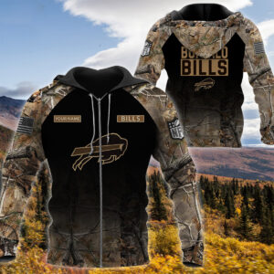 Personalized Buffalo Bills Nfl Hunting Camo Custom 3D Shirt