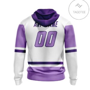 Personalized Calgary Flames Fight Cancer Hoodie