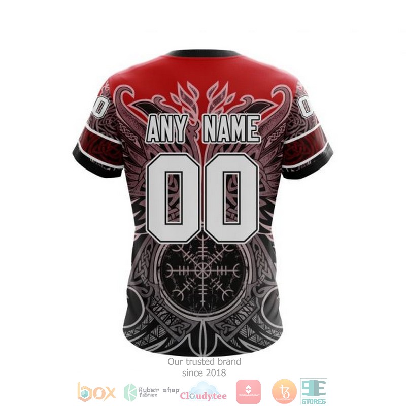 Personalized Carolina Hurricanes Nhl Norse Viking Symbols Custom 3D Shirt Personalized Carolina Hurricanes Nhl Norse Viking Symbols Custom 3D Shirt