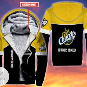 Personalized Church’S Chicken Fleece Hoodie