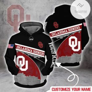 Personalized College Oklahoma Sooners Football Hoodie